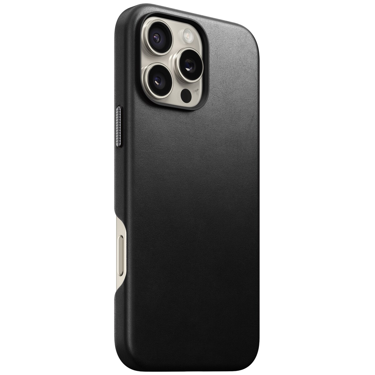 iPhone 16 Pro Max MagSafe-Cover - Traditional Leather Black