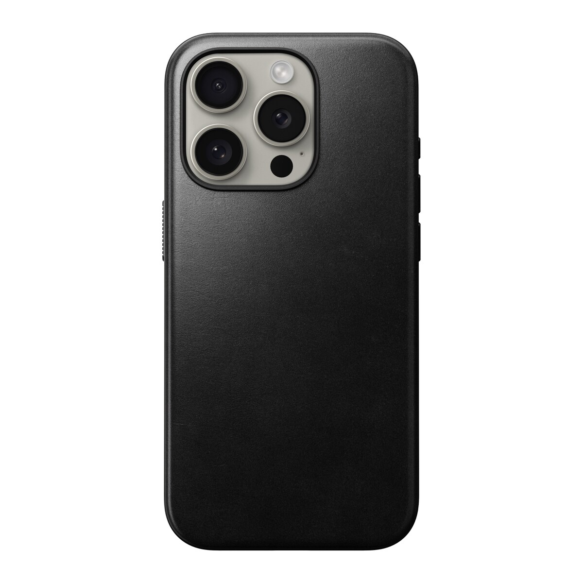 iPhone 15 Pro Lædercover med MagSafe - Modern Horween Leather, Black