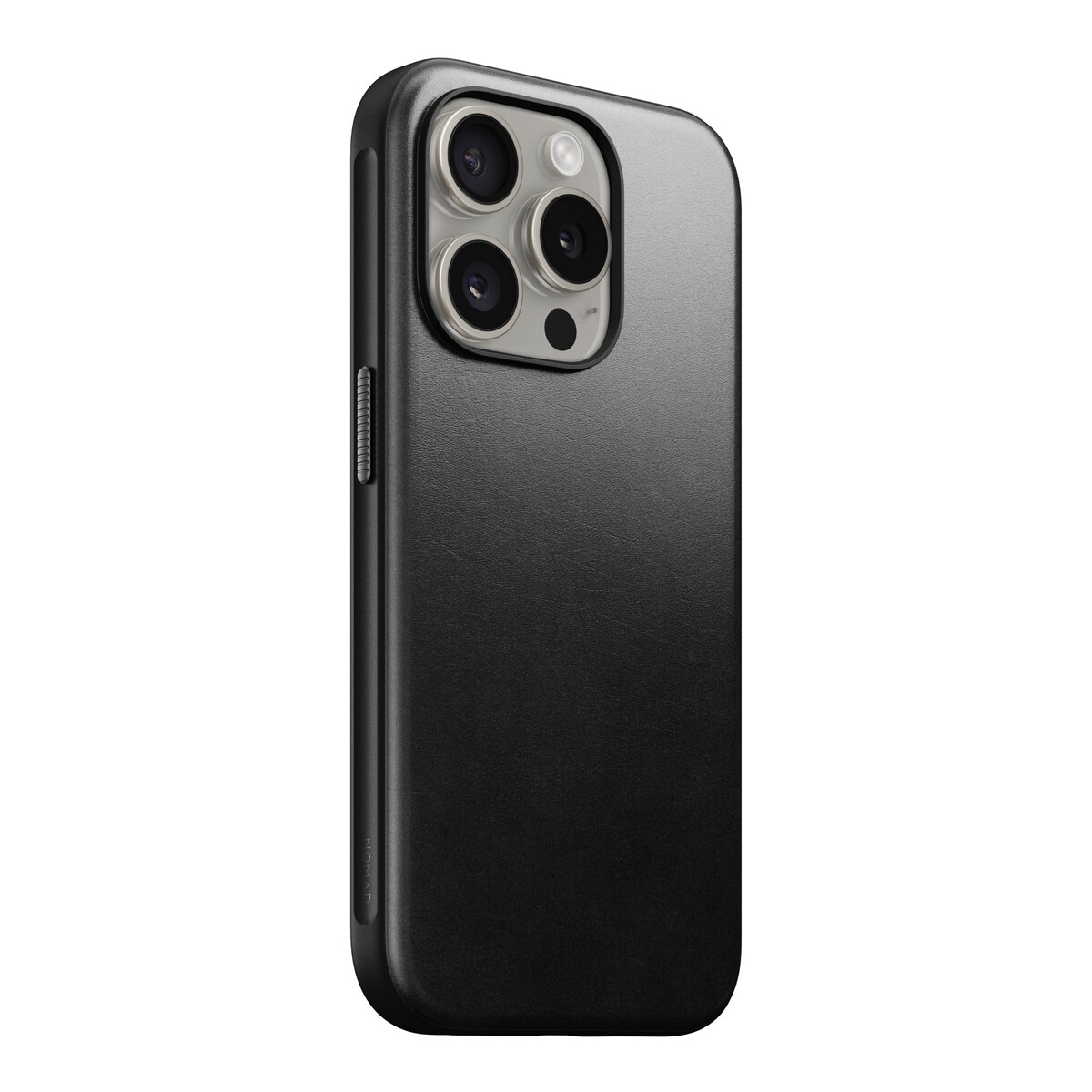 iPhone 15 Pro Lædercover med MagSafe - Modern Horween Leather, Black