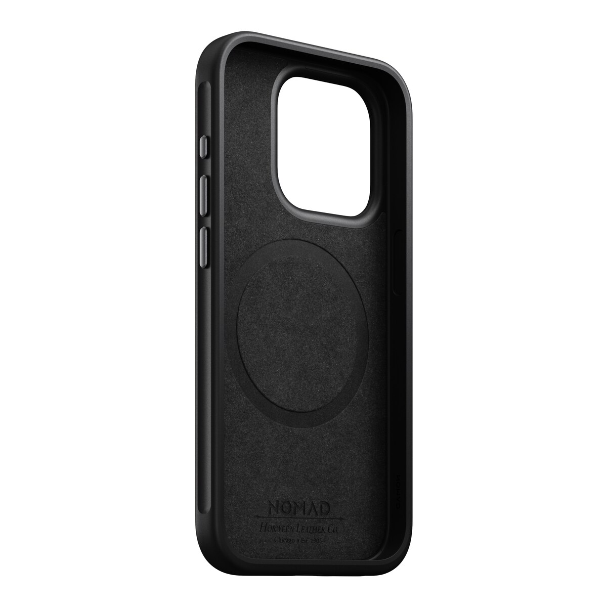 iPhone 15 Pro Lædercover med MagSafe - Modern Horween Leather, Black
