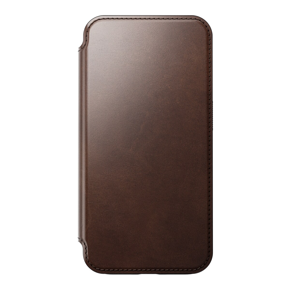 iPhone 15 Pro Læderetui med MagSafe - Modern Horween Leather Folio, Rustic Brown