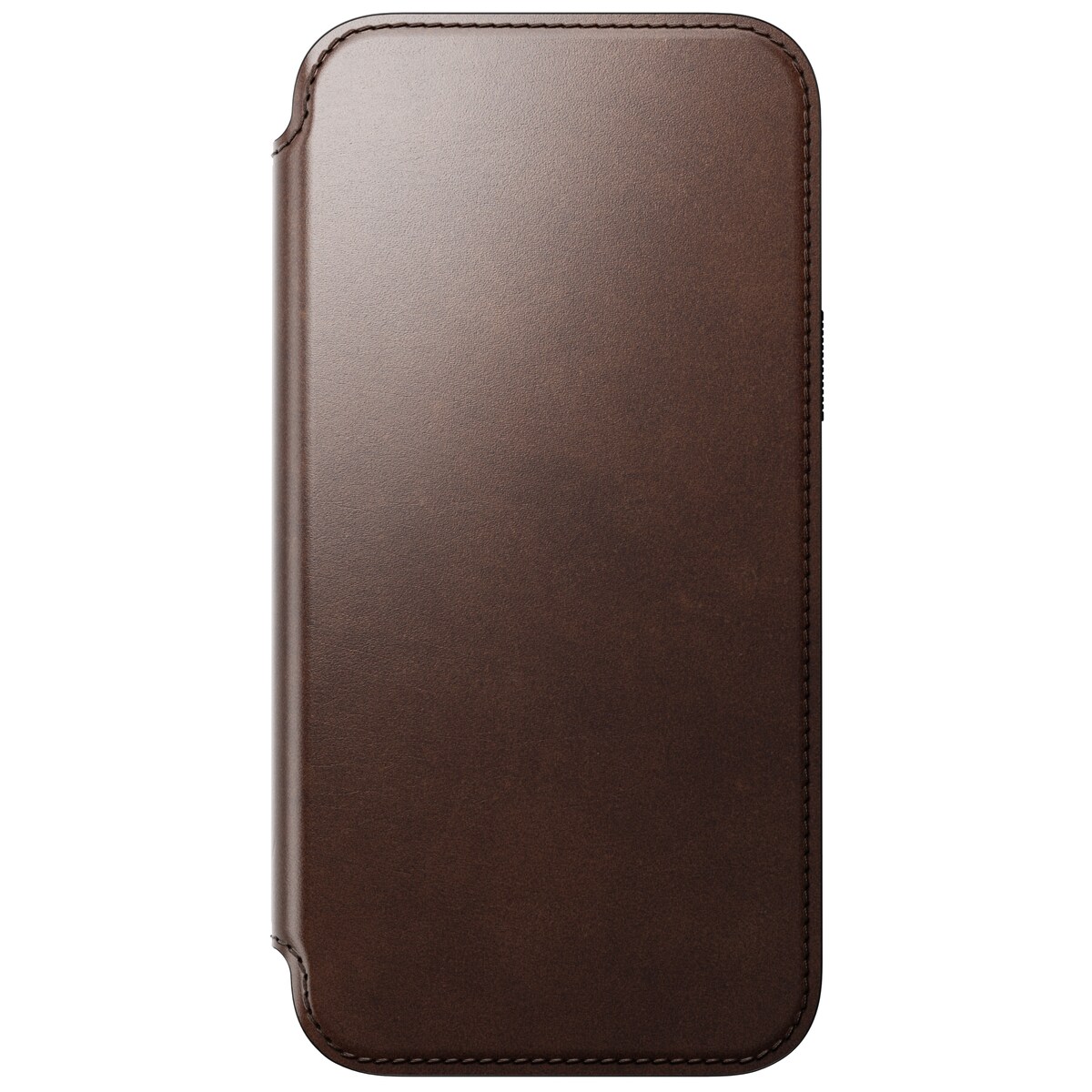 iPhone 15 Pro Max Læderetui med MagSafe - Modern Horween Leather Folio, Rustic Brown