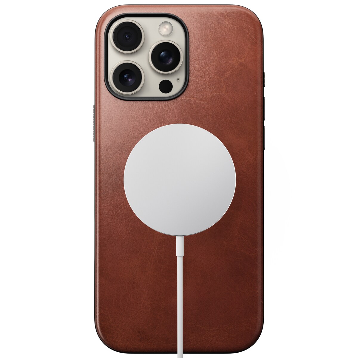 iPhone 16 Pro Max Lædercover med MagSafe - Modern Horween Leather, Olde Dublin