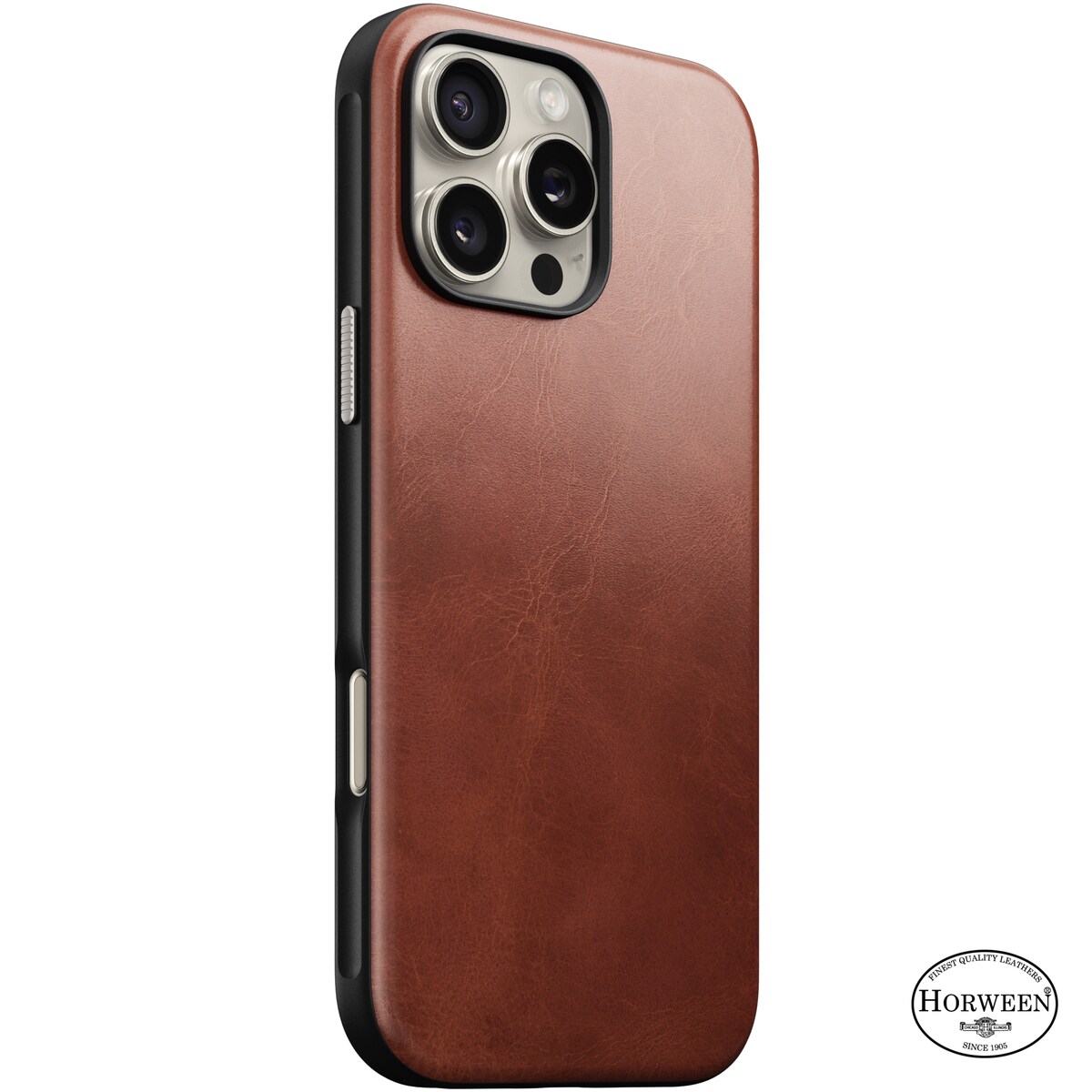 iPhone 16 Pro Max Lædercover med MagSafe - Modern Horween Leather, Olde Dublin