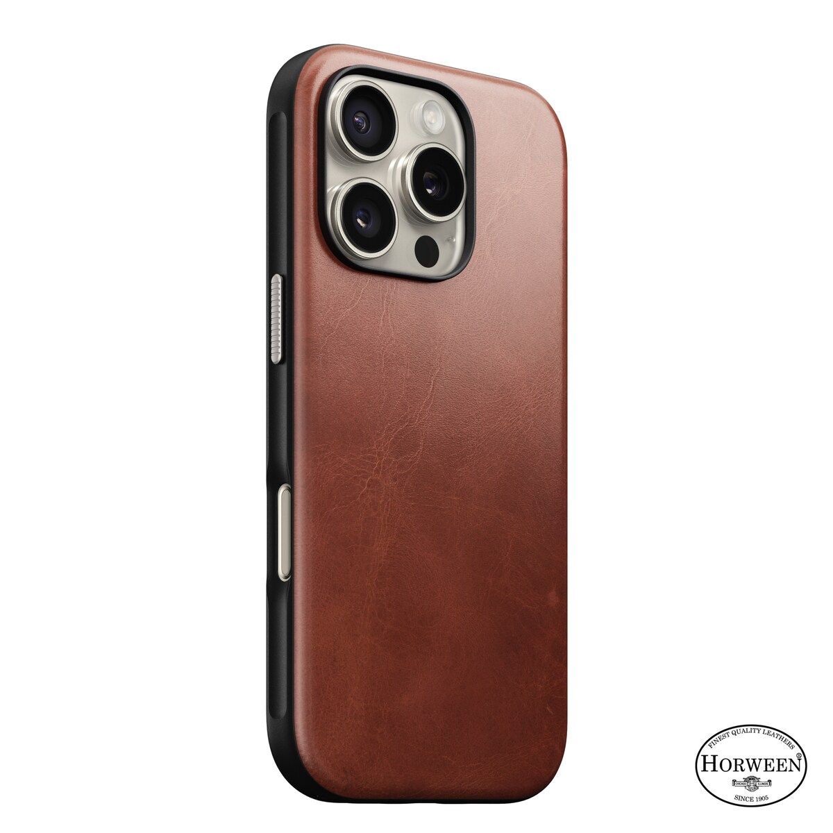 iPhone 16 Pro Lædercover med MagSafe - Modern Horween Leather, Olde Dublin