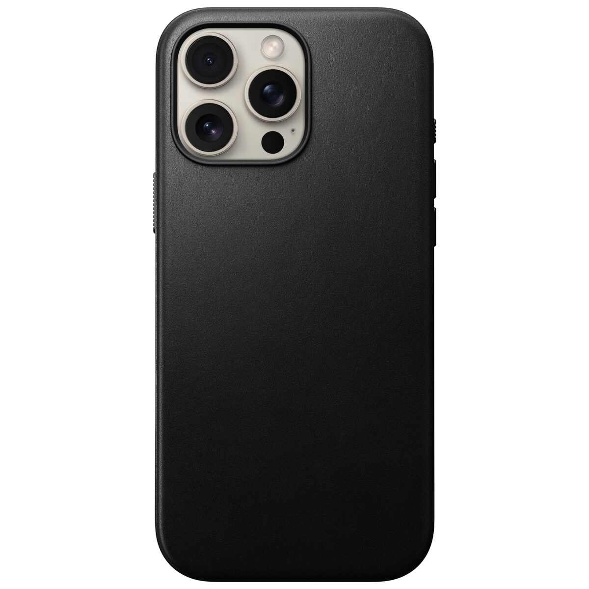 iPhone 16 Pro Max MagSafe cover - Modern Leather, Black