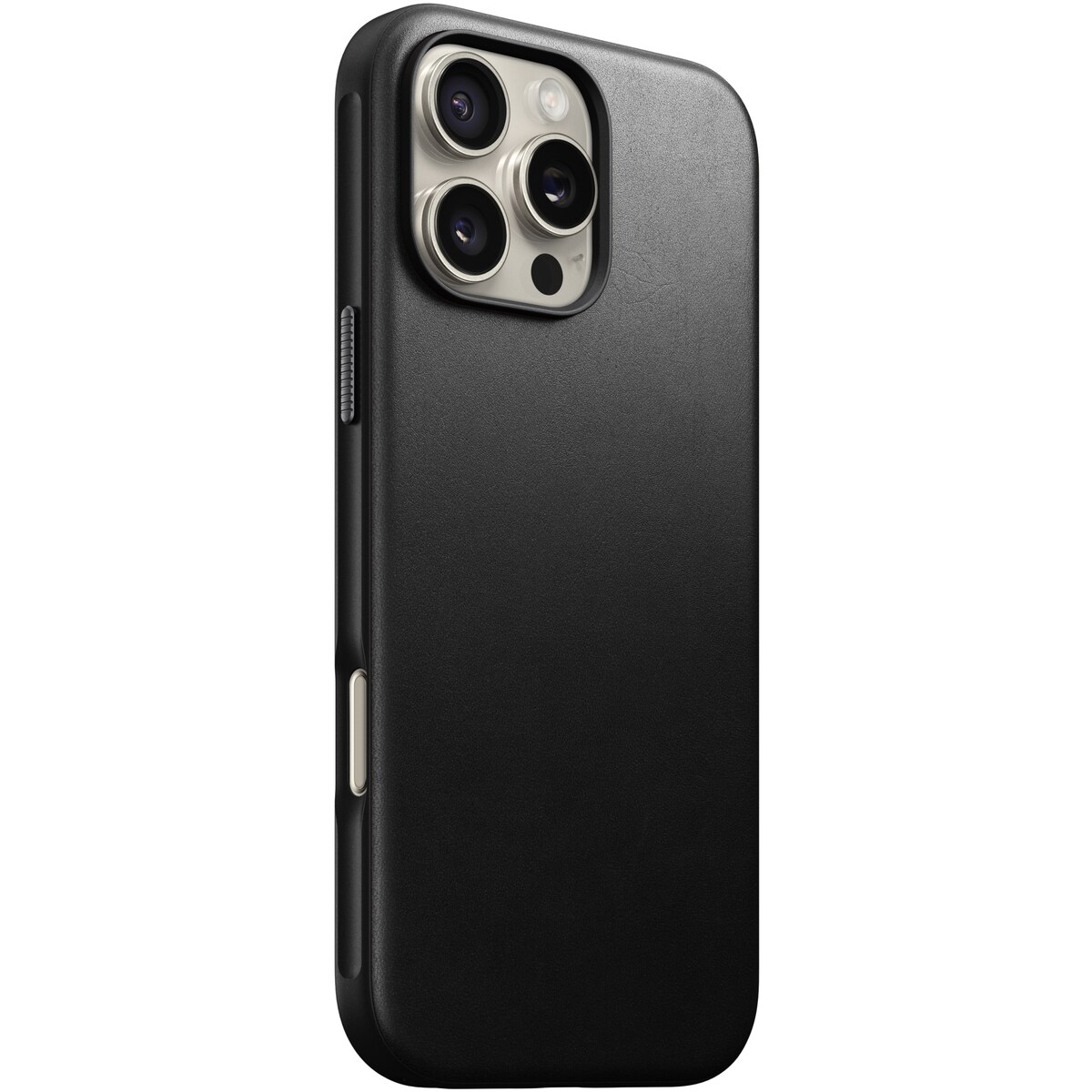 iPhone 16 Pro Max MagSafe cover - Modern Leather, Black