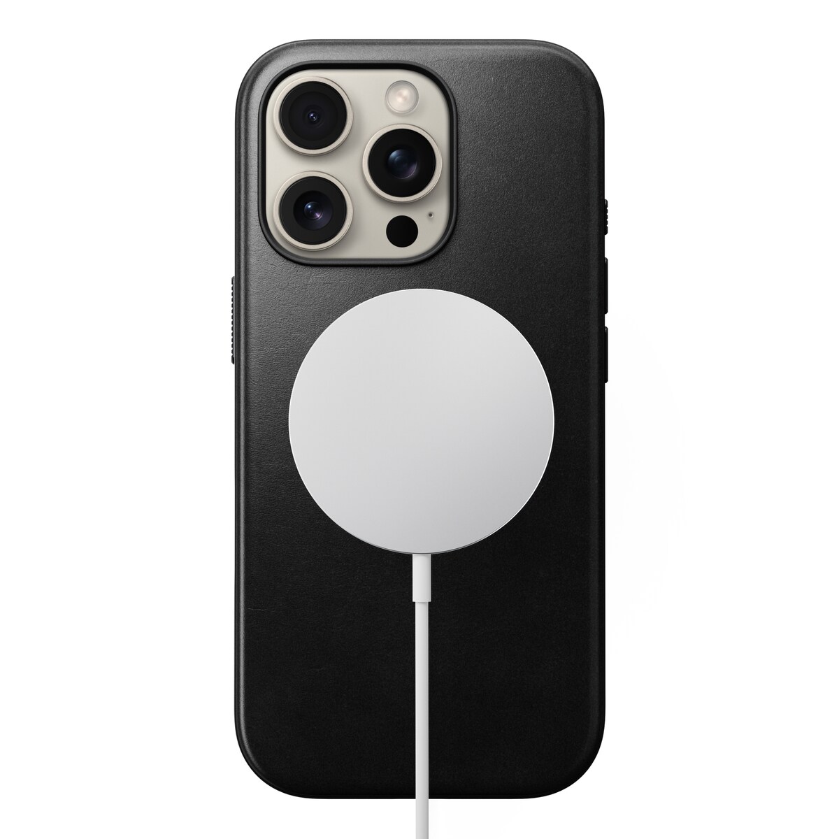 iPhone 16 Pro Max Lædercover med MagSafe - Modern Horween Leather, Black