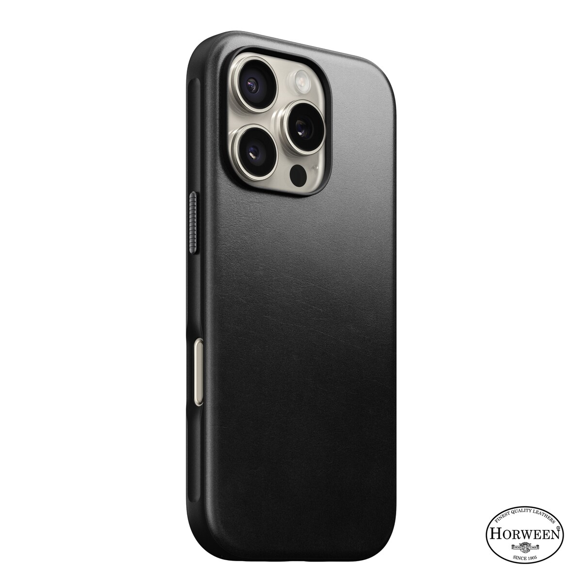 iPhone 16 Pro Max Lædercover med MagSafe - Modern Horween Leather, Black