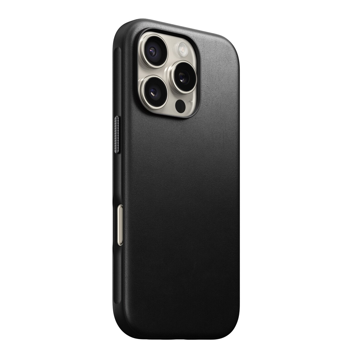 iPhone 16 Pro MagSafe cover - Modern Leather, Black