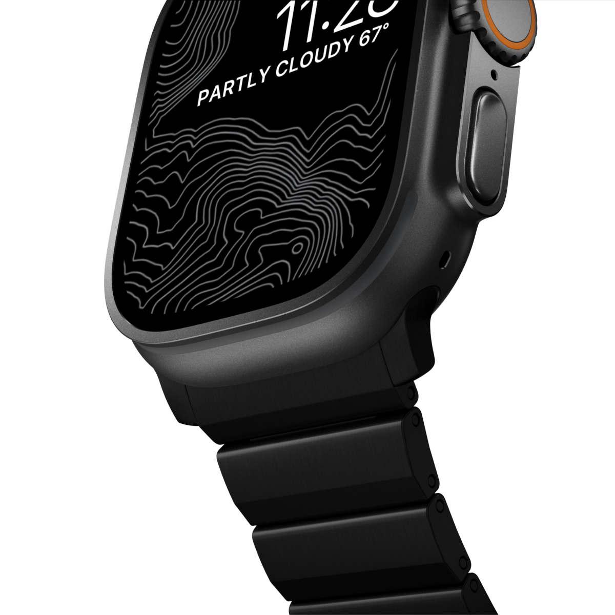 Apple Watch Ultra 49mm 2nd Gen Titanium armbånd, Sort