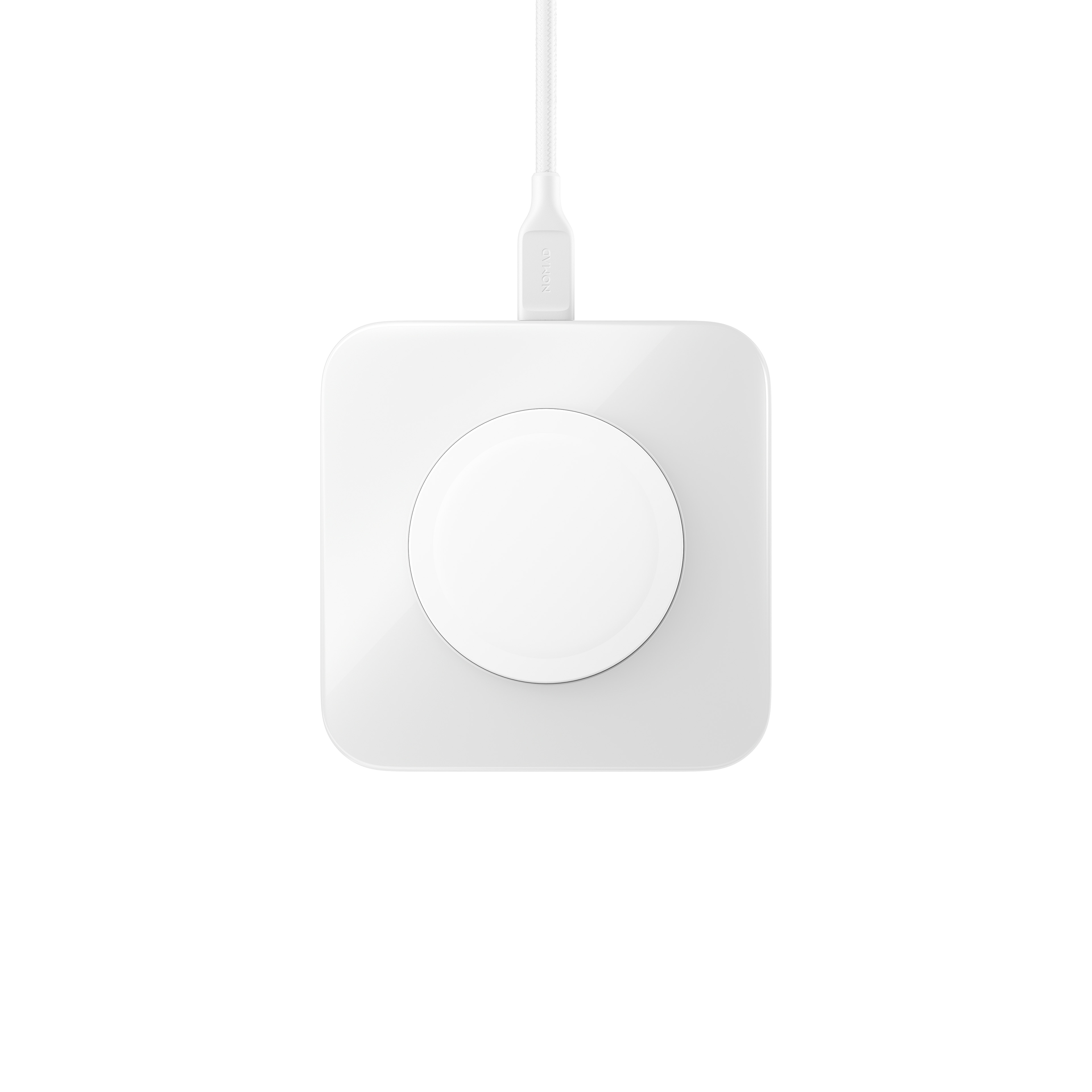 Base One trådløs opladningsplade, Silver