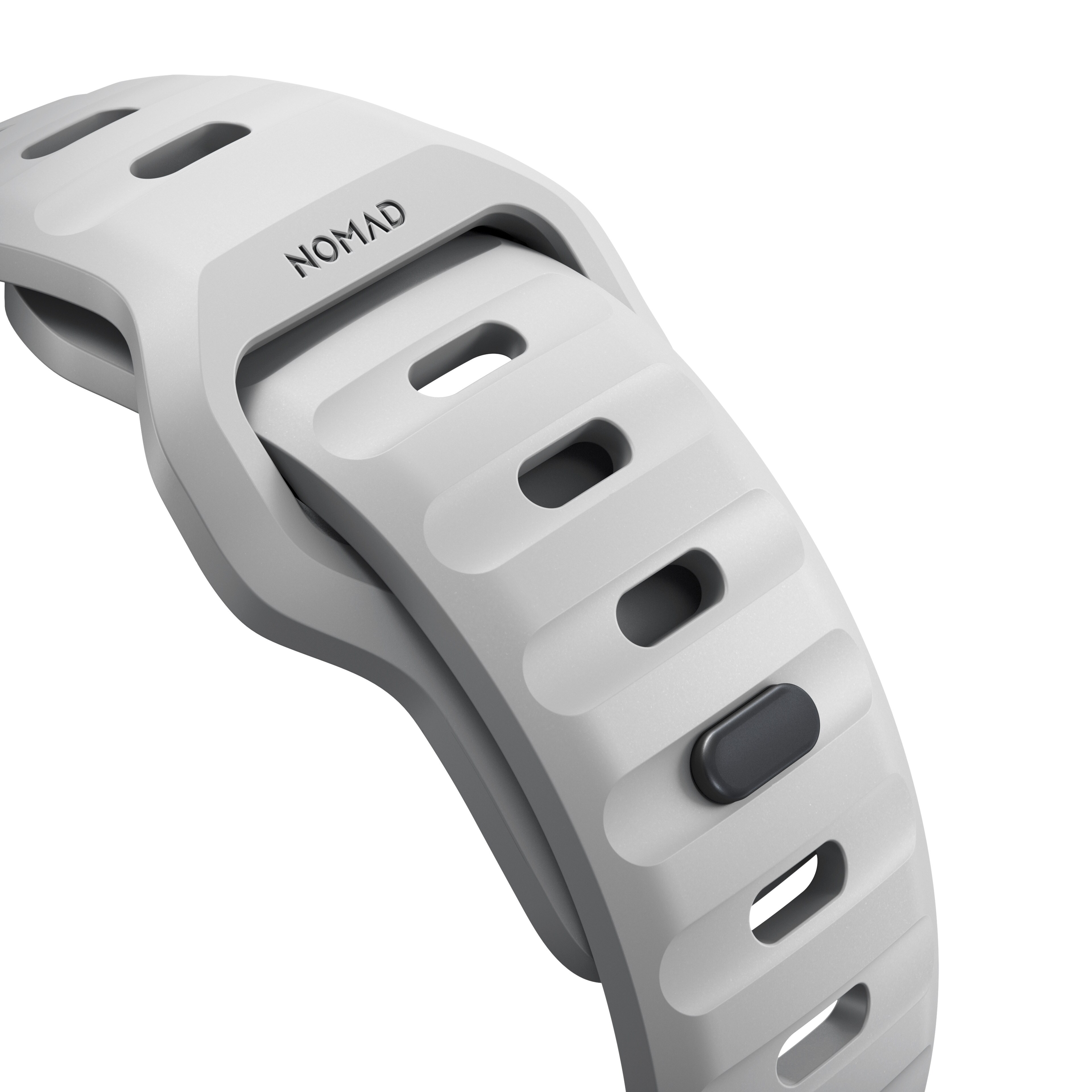 Apple Watch Series 8 45mm Armbånd - Sport Band Lunar Gray