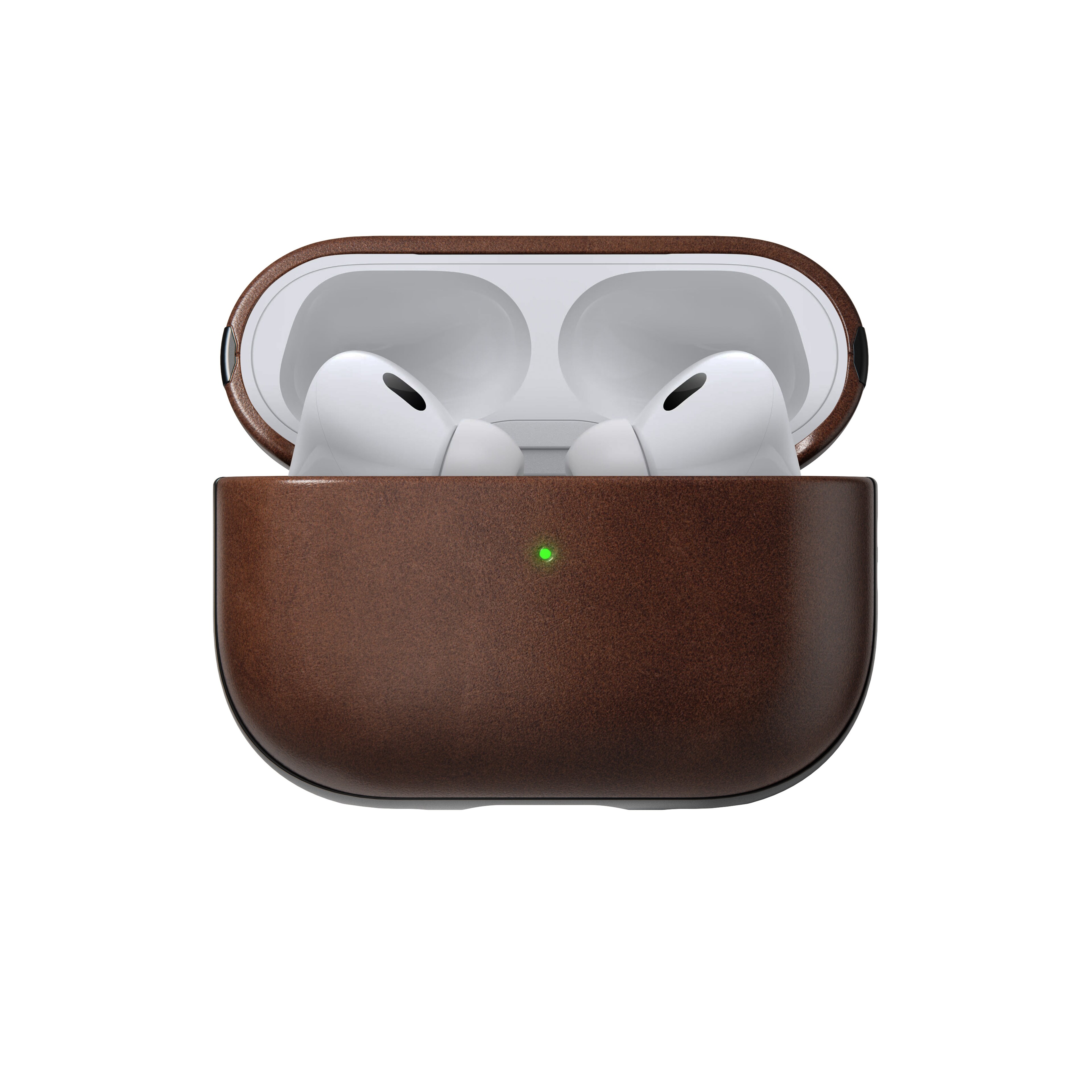 Apple AirPods Pro 2 Lædercover - Modern Case Horween Leather, Rustic Brown