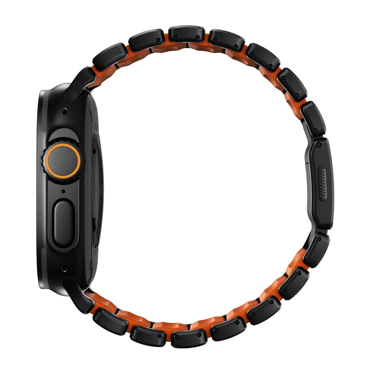 Apple Watch Series 7 45mm Titanium armbånd, Sort