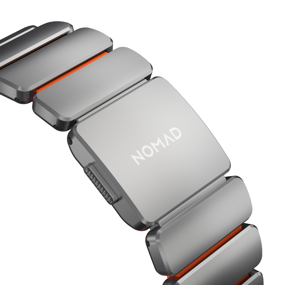 Apple Watch Series 7 45mm Titanium armbånd, Sølv