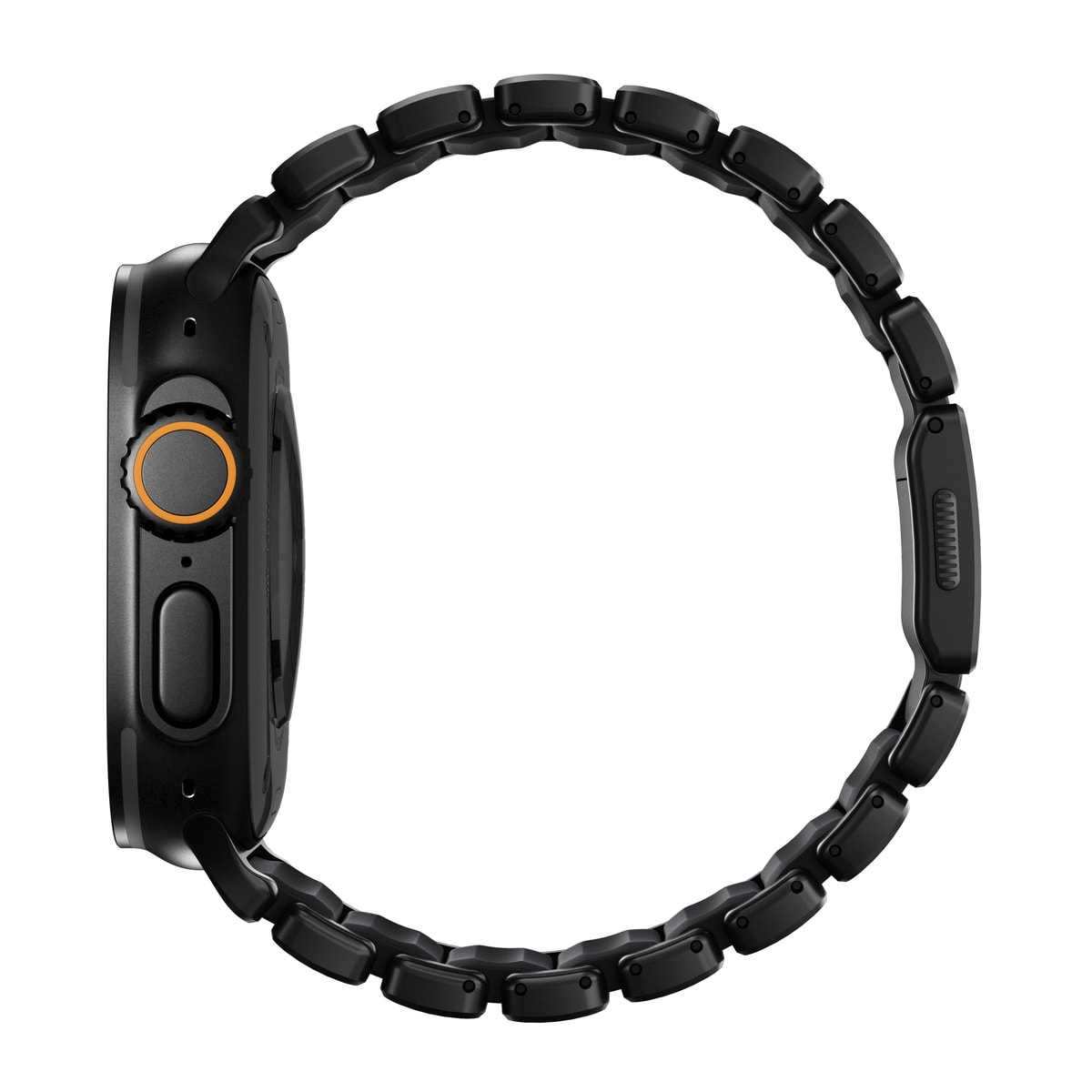 Apple Watch Series 7 45mm Titanium armbånd, Sort