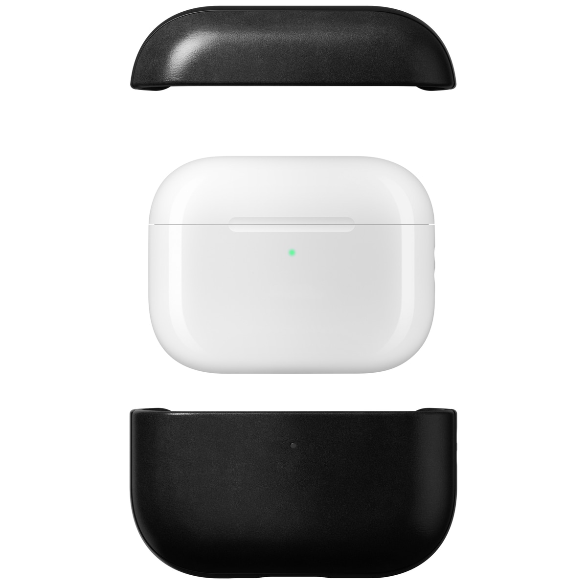Apple AirPods Pro 3 Lædercover - Modern Case Leather, Black