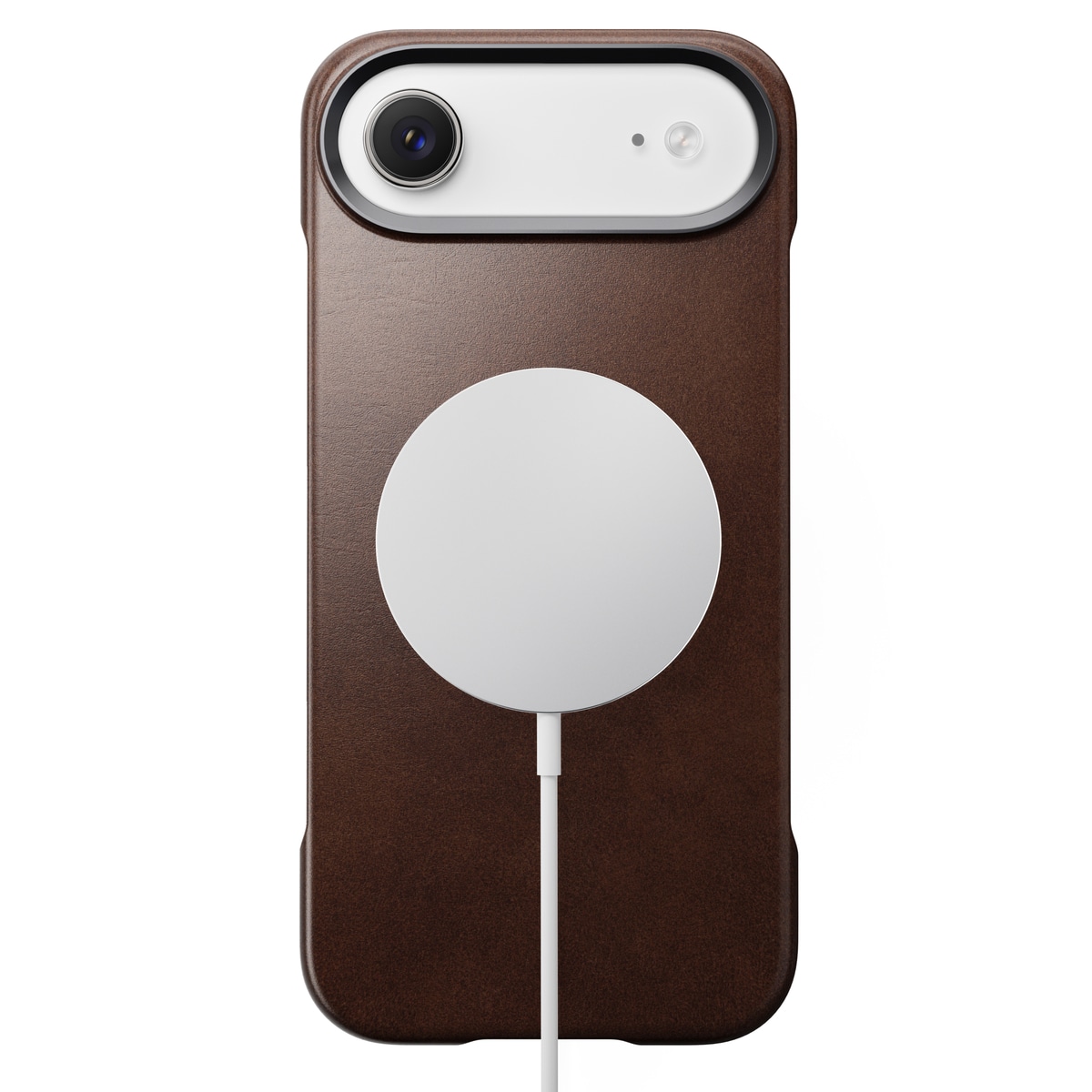 iPhone Air MagSafe-Cover - Traditional Horween Leather Rustic Brown