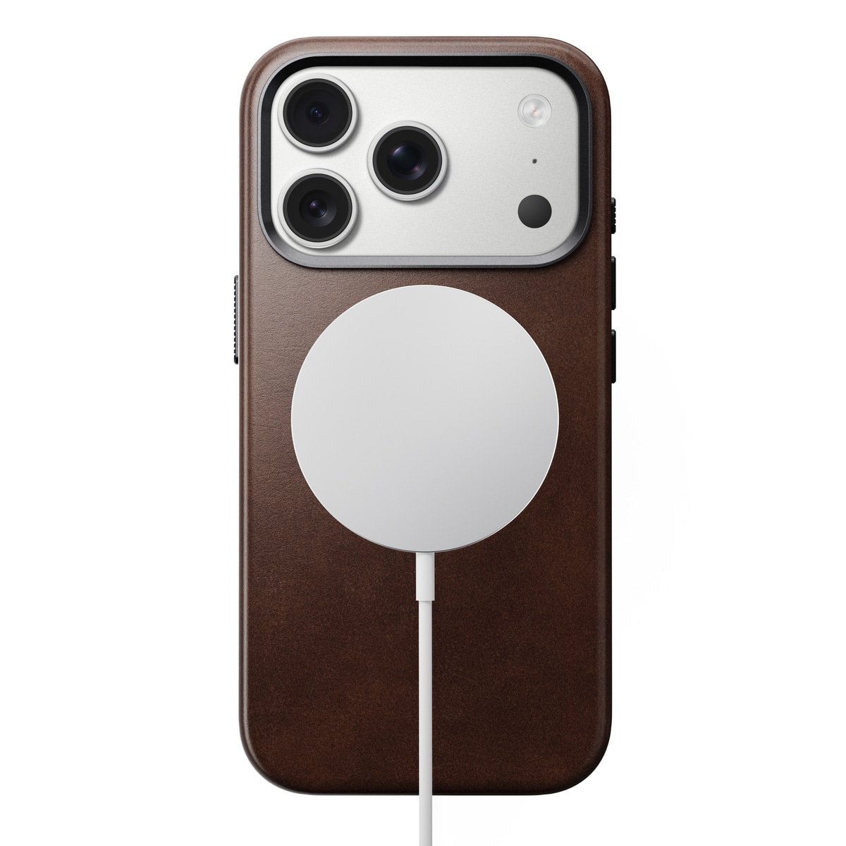 iPhone 17 Pro MagSafe-Cover - Traditional Horween Leather Rustic Brown