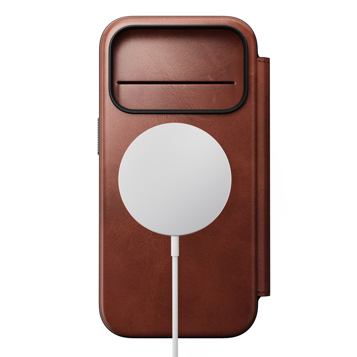 iPhone 17 Pro Læderetui med MagSafe - Modern Horween Leather Folio, Olde Dublin