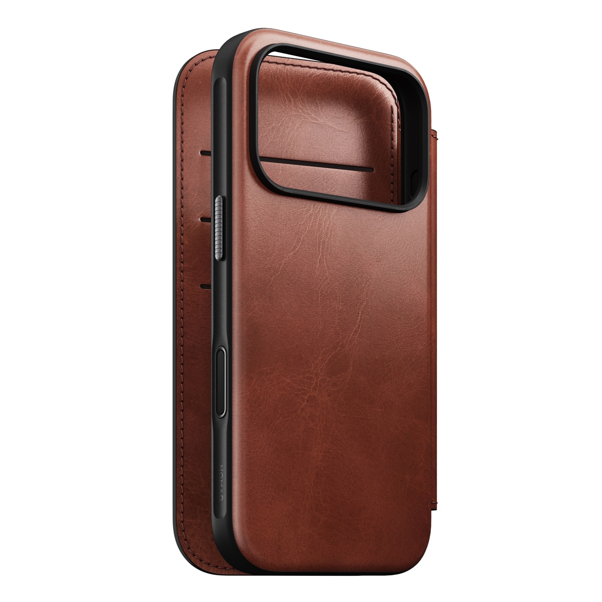 iPhone 17 Pro Læderetui med MagSafe - Modern Horween Leather Folio, Olde Dublin