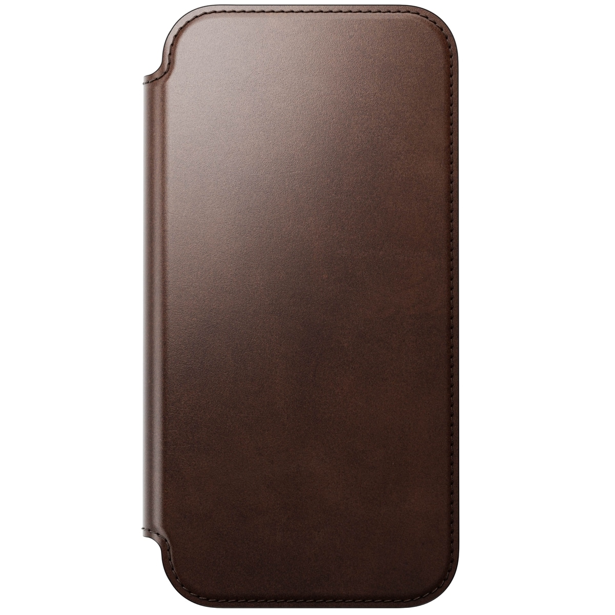 iPhone 17 Pro Max Læderetui med MagSafe - Modern Horween Leather Folio, Rustic Brown