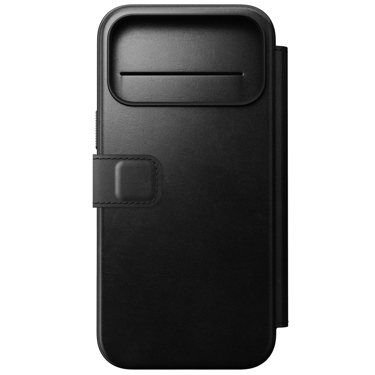iPhone 17 Pro Max Læderetui med MagSafe - Modern Horween Leather Folio, Black
