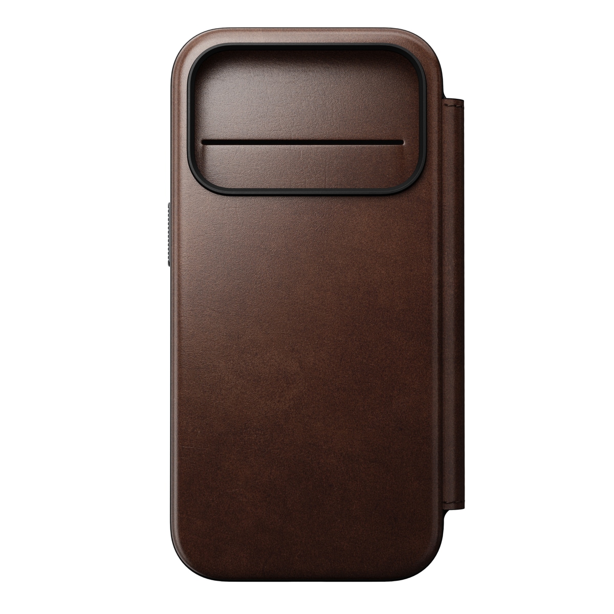 iPhone 17 Pro Læderetui med MagSafe - Modern Horween Leather Folio, Rustic Brown