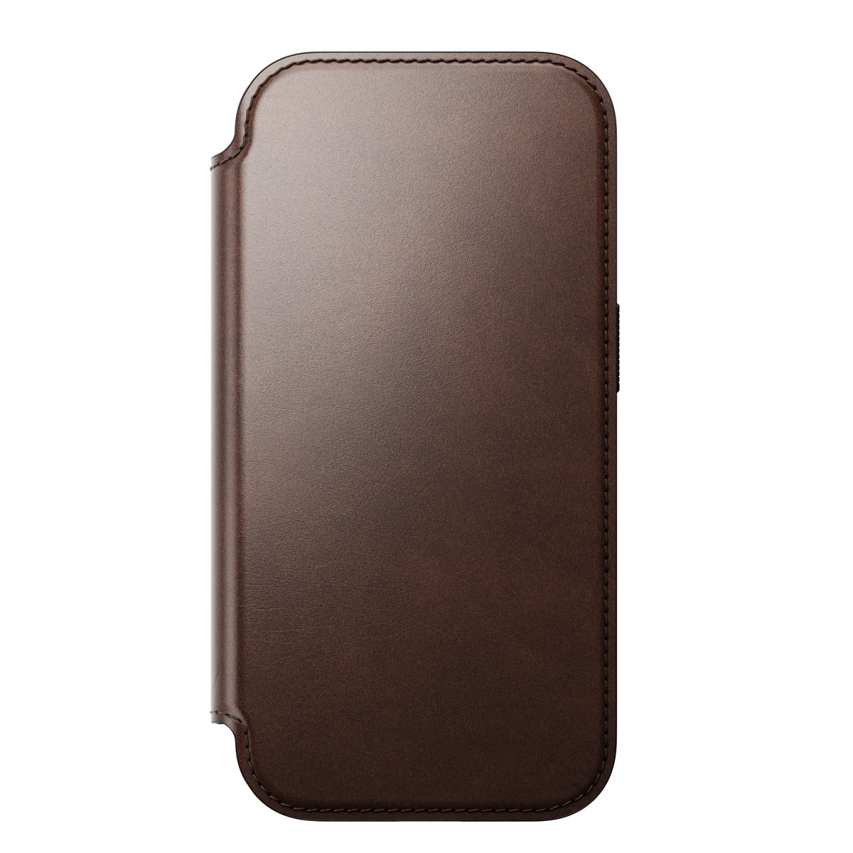 iPhone 17 Pro Læderetui med MagSafe - Modern Horween Leather Folio, Rustic Brown