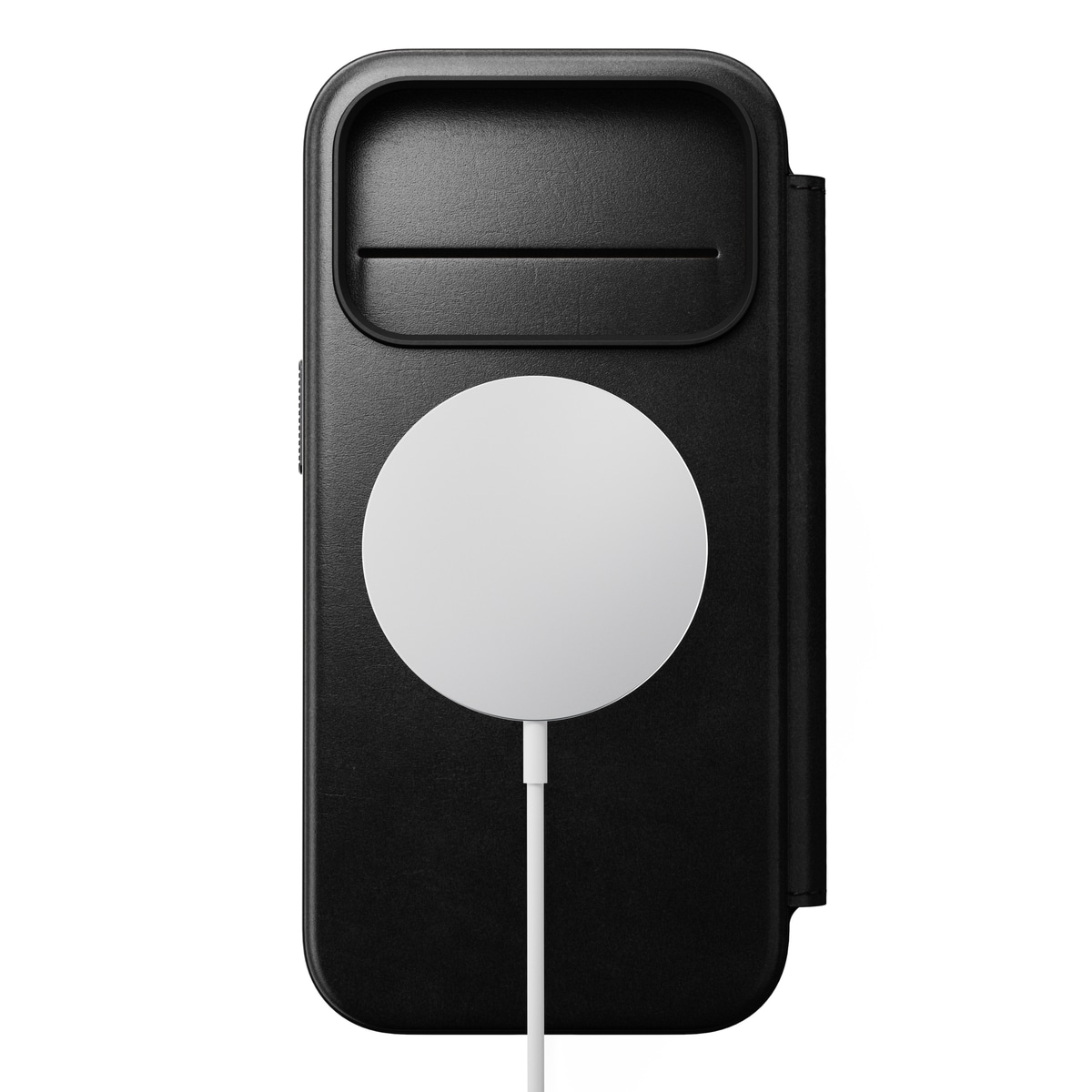 iPhone 17 Pro Læderetui med MagSafe - Modern Horween Leather Folio, Black