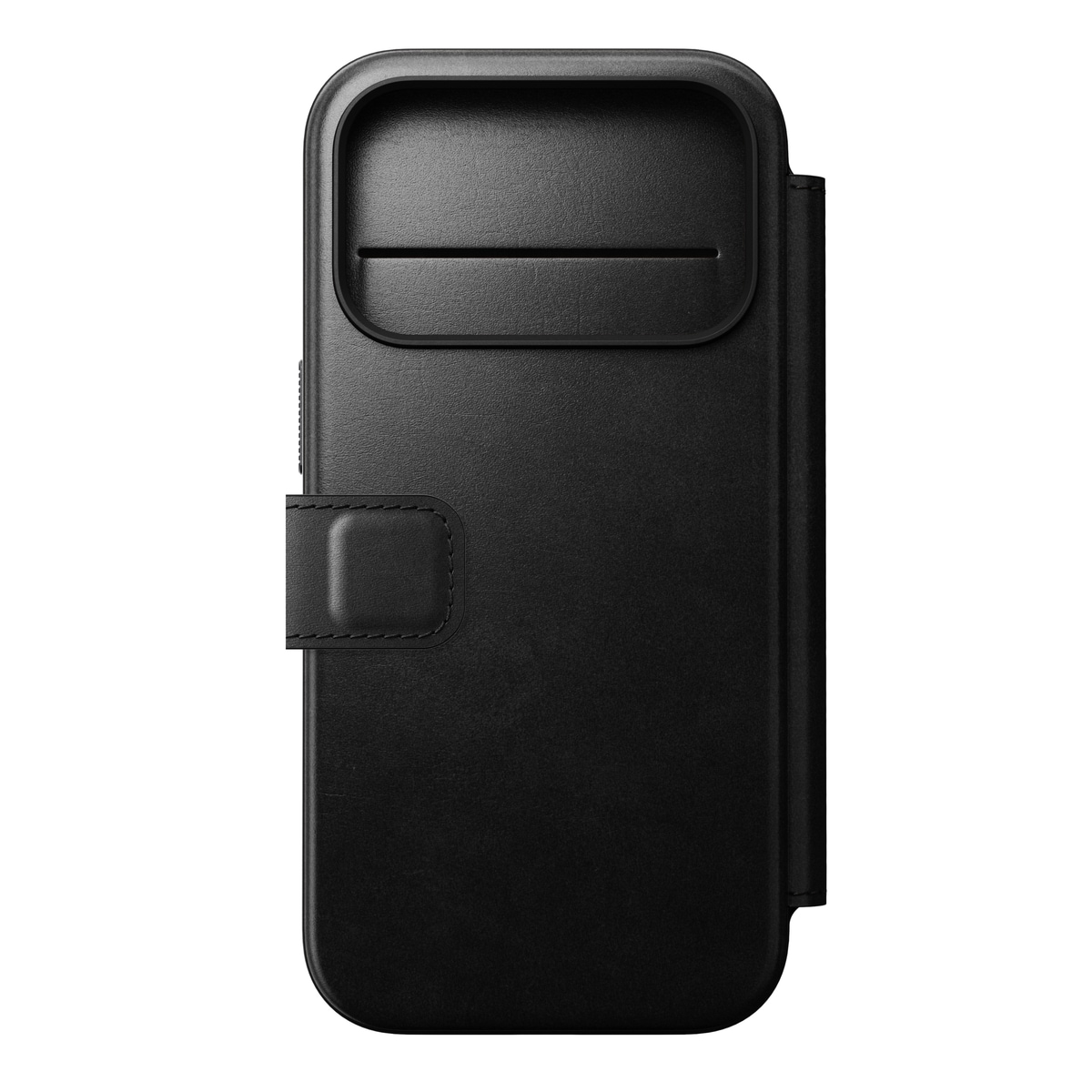 iPhone 17 Pro Læderetui med MagSafe - Modern Horween Leather Folio, Black