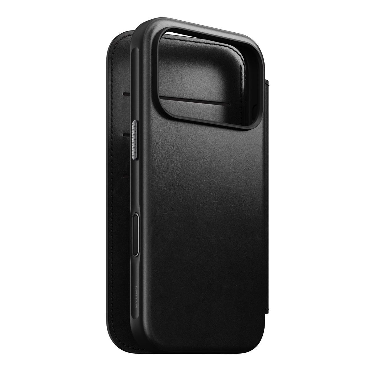 iPhone 17 Pro Læderetui med MagSafe - Modern Horween Leather Folio, Black