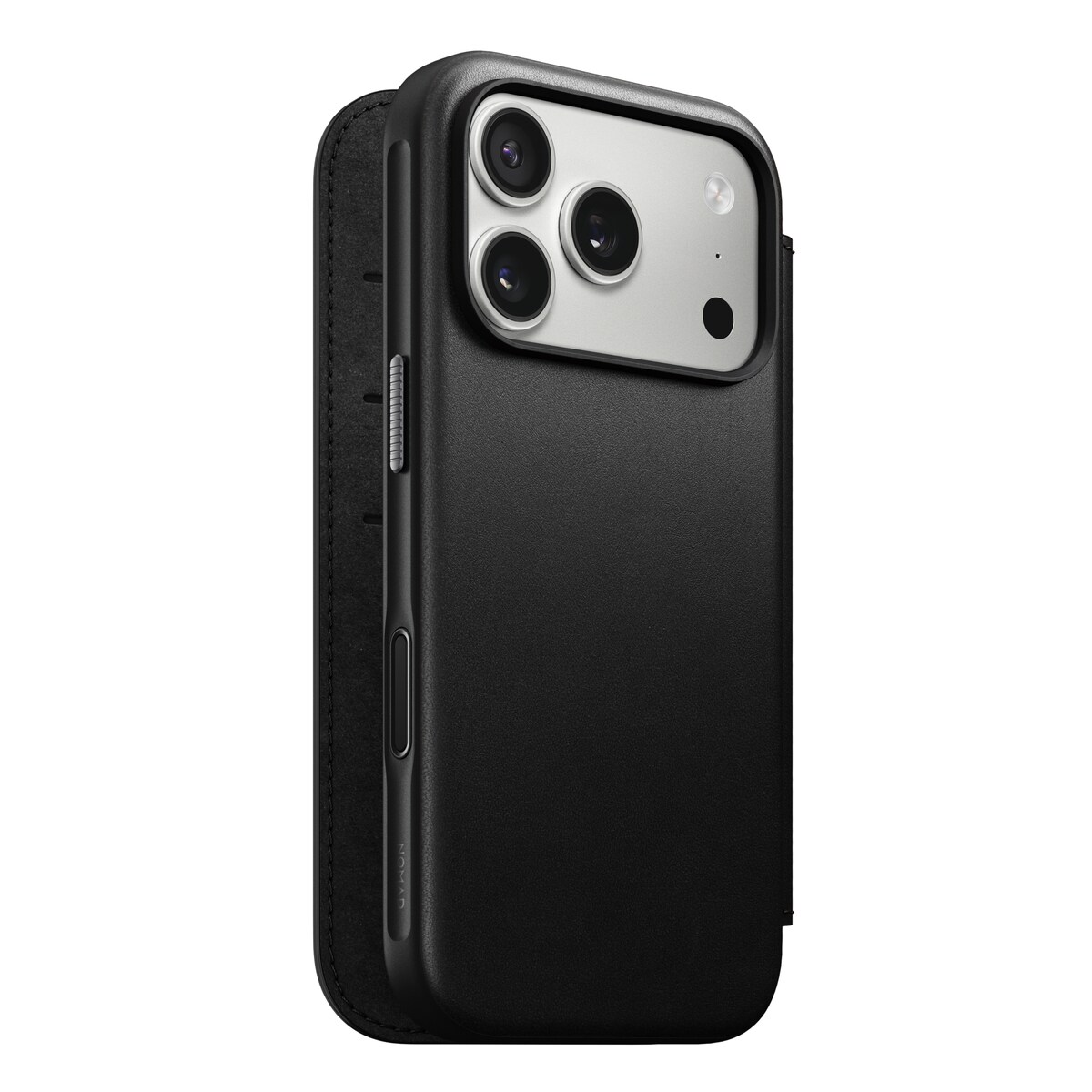 iPhone 17 Pro Etui MagSafe - Modern Leather Folio, Black