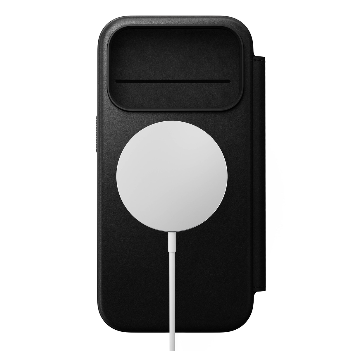 iPhone 17 Pro Etui MagSafe - Modern Leather Folio, Black