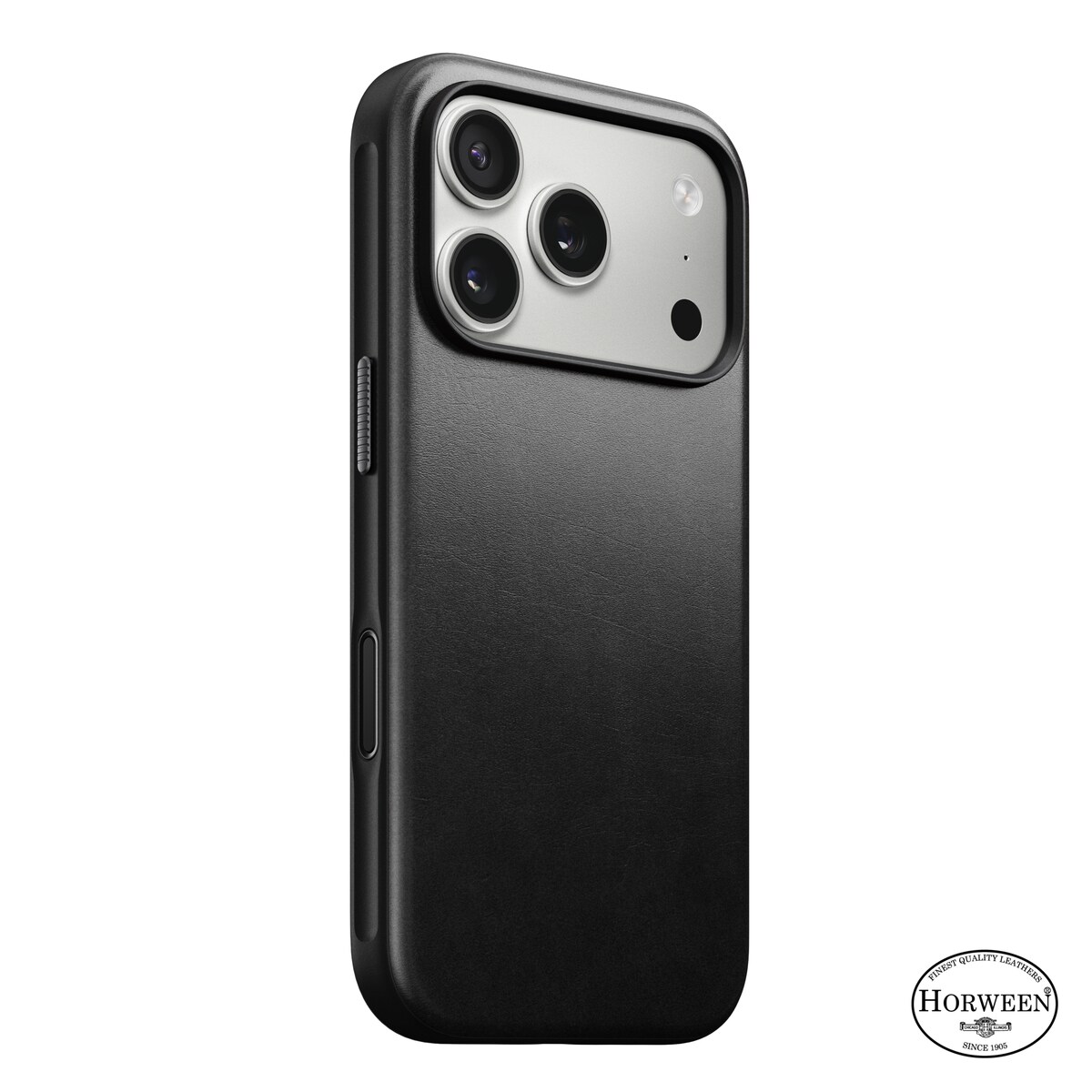 iPhone 17 Pro Lædercover med MagSafe - Modern Horween Leather, Black