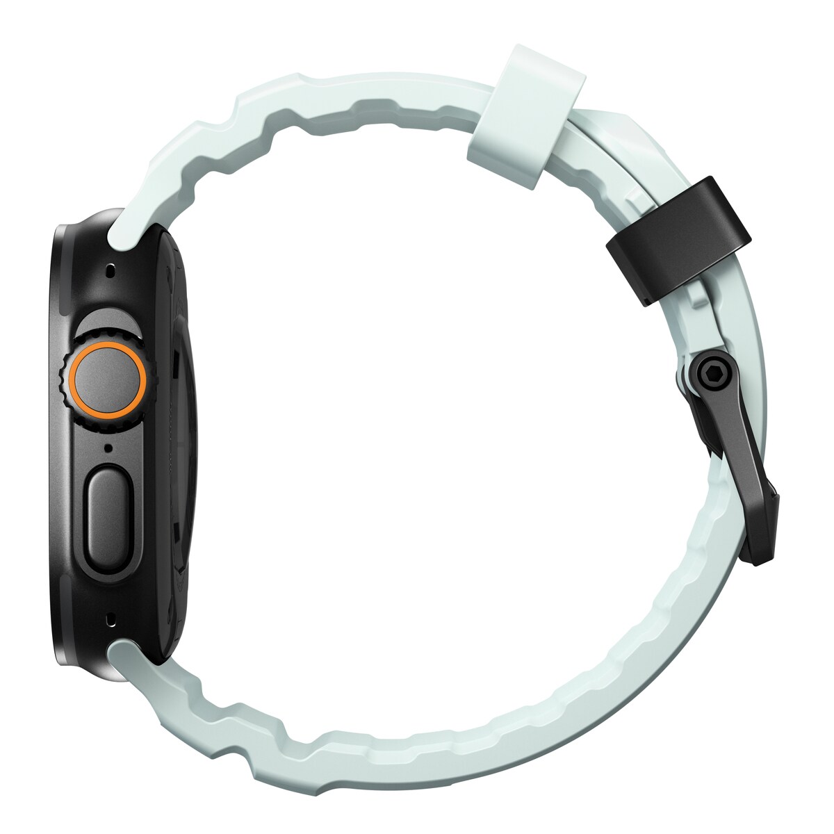 Apple Watch Series 4-6 44mm Armbånd Rocky Point (Black Hardware) Icy Blue Glow - Limited edition