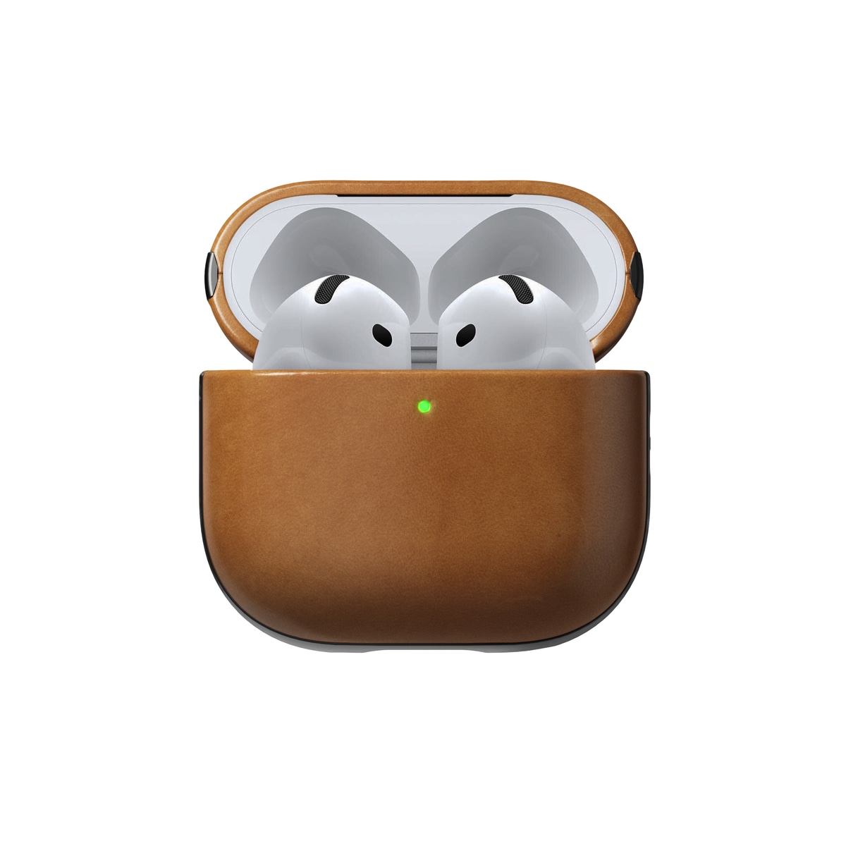Apple AirPods 4 Lædercover - Modern Case Leather, English Tan-C