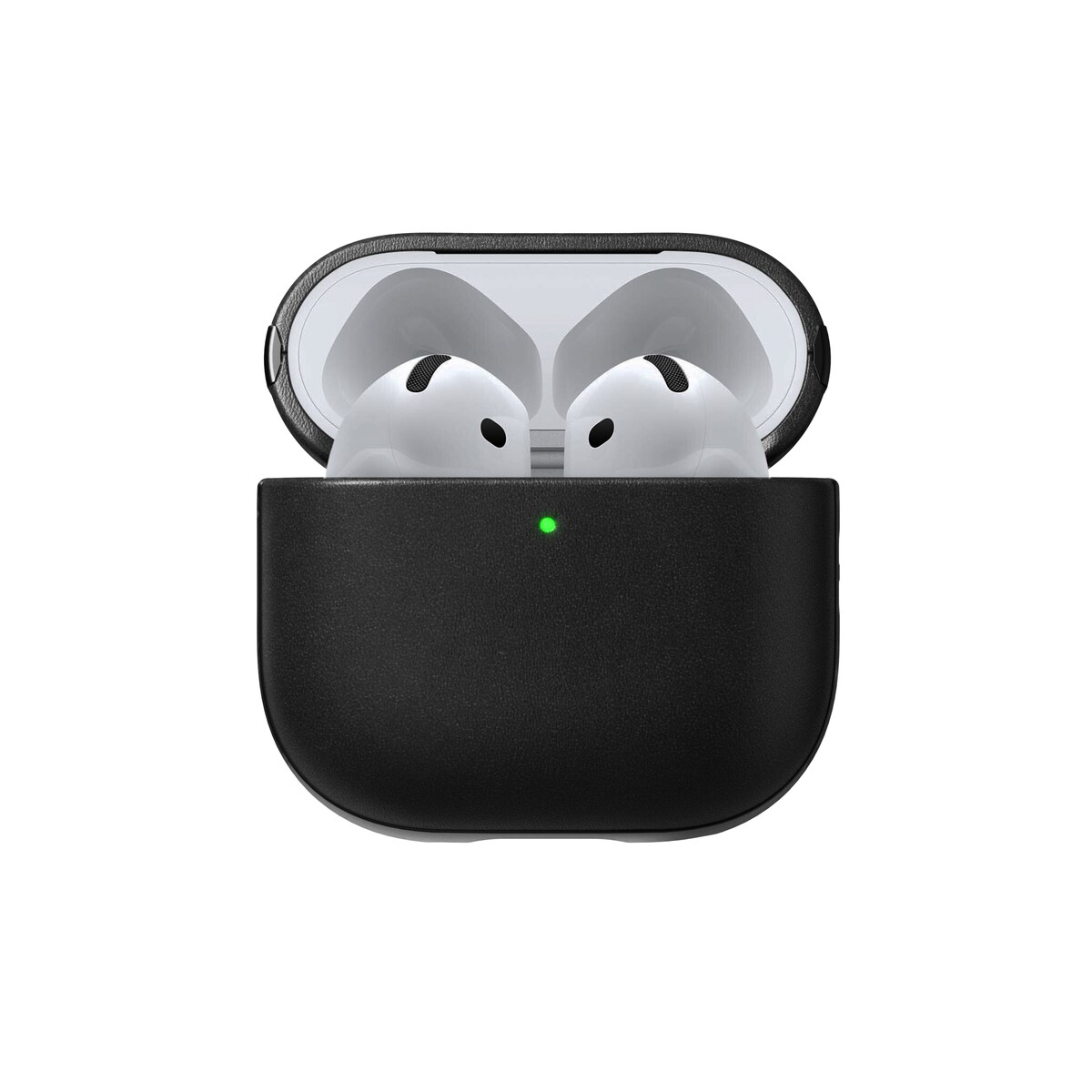 Apple AirPods 4 Lædercover - Modern Case Leather, Black