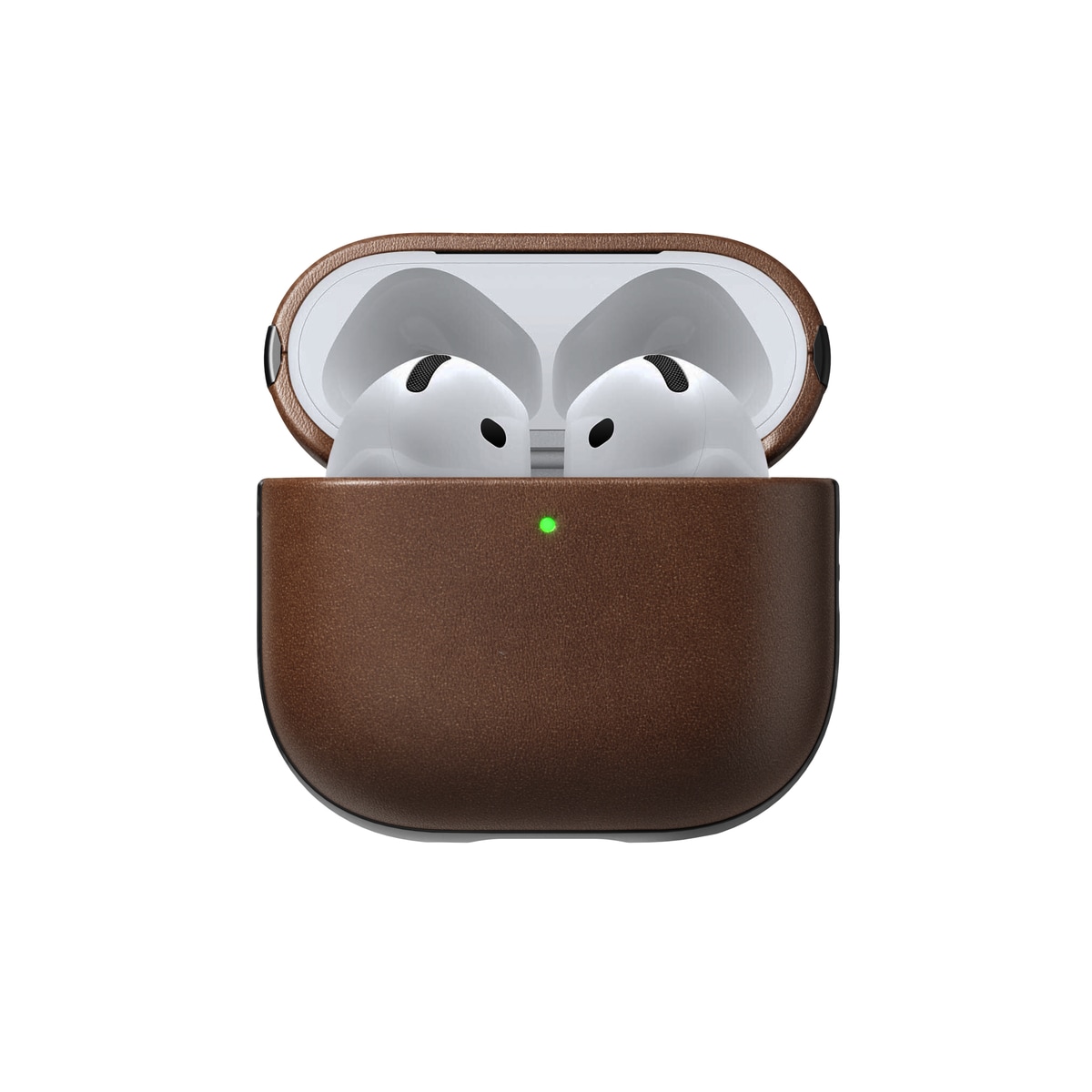 Apple AirPods 4 Lædercover - Modern Case Leather, Brown