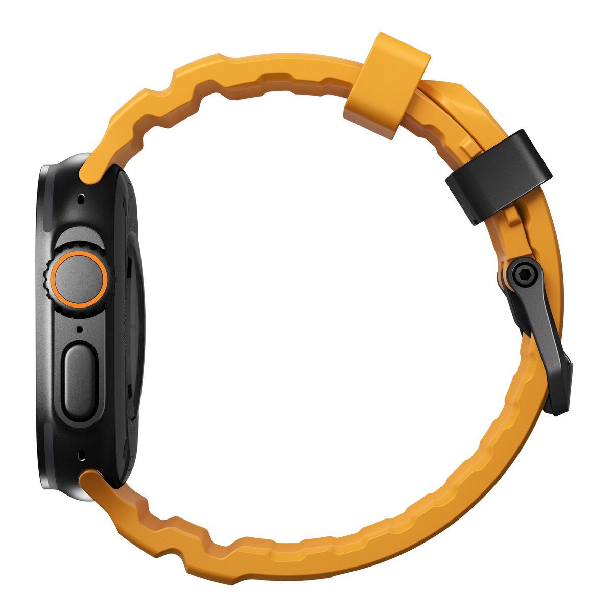 Apple Watch Series 4-6 44mm Armbånd Rocky Point (Black Hardware) Sol