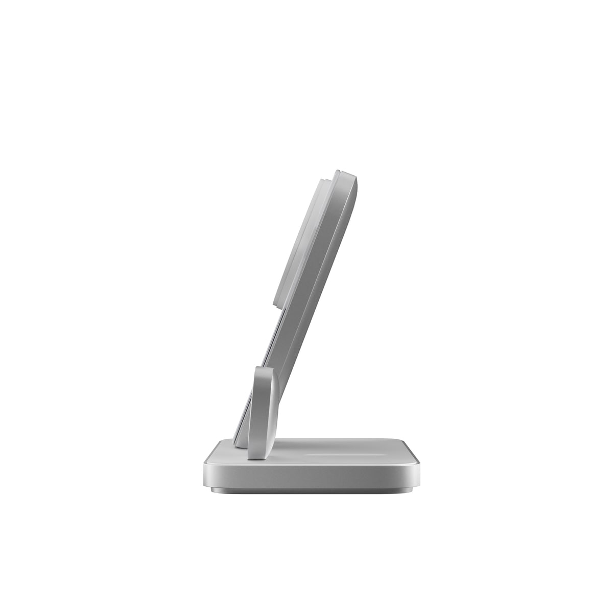 Opladningsstation Stand One Max 3-i-1 Qi2 MagSafe, Silver