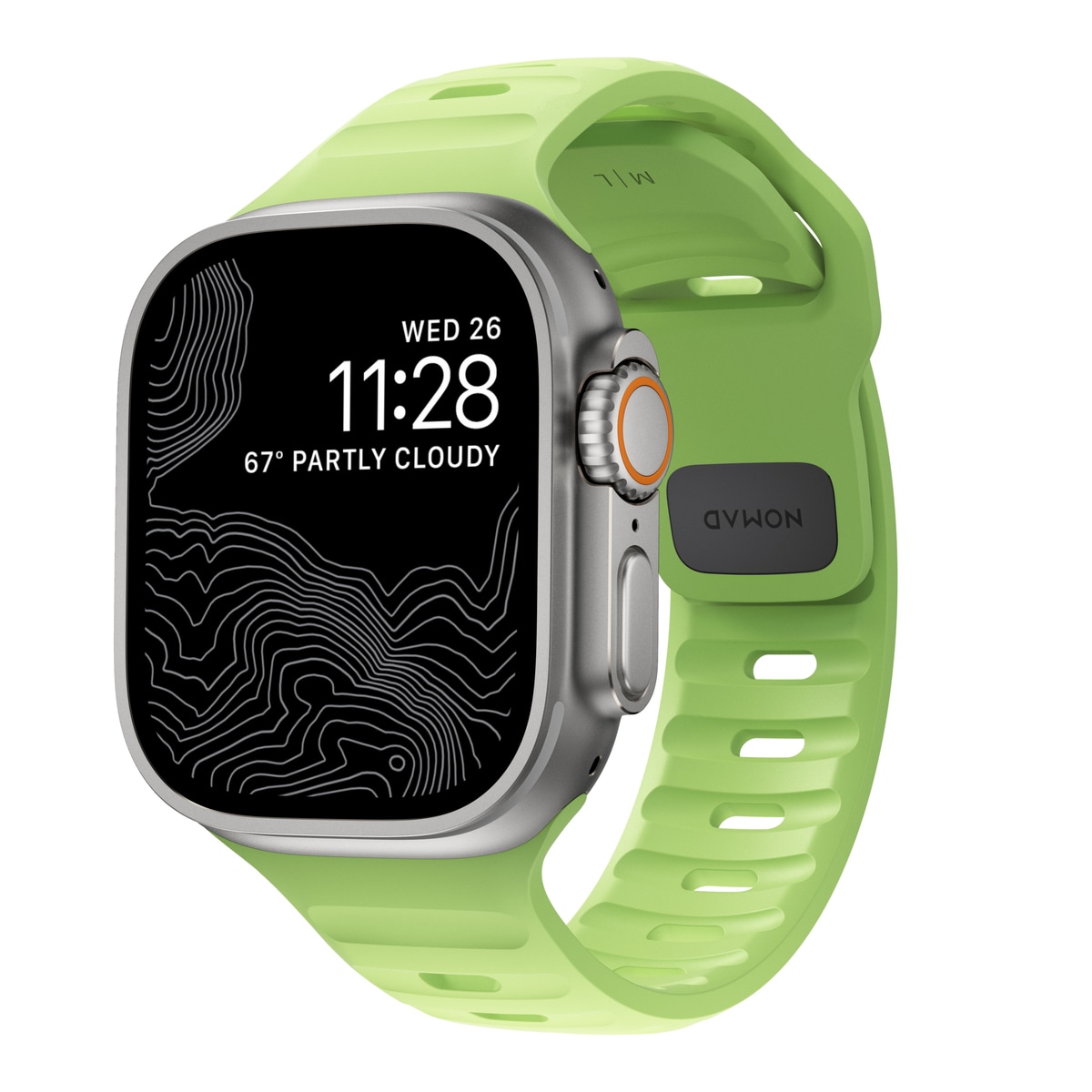 Apple Watch Ultra 49mm 1st Gen Armbånd - Sport Band Grøn