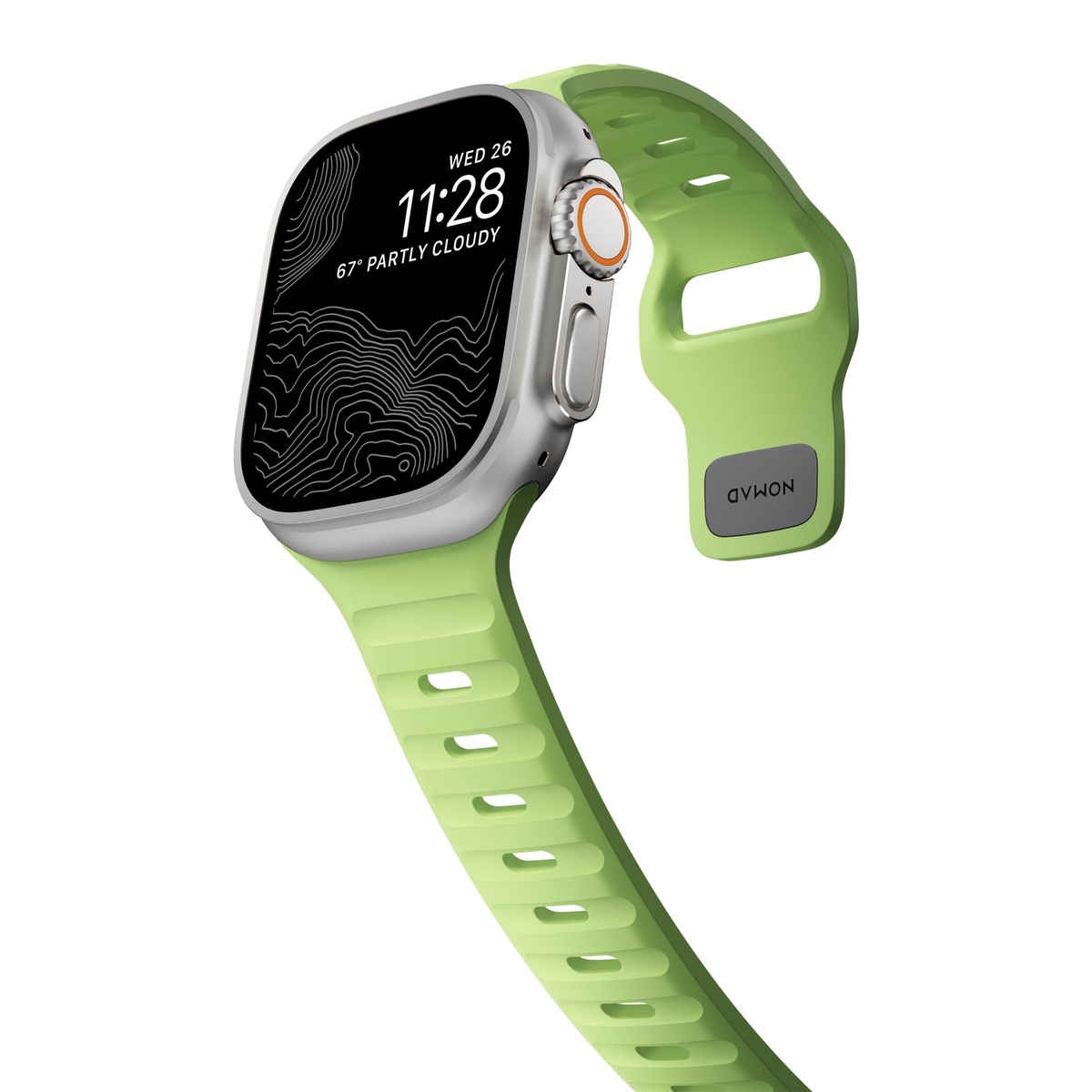 Apple Watch Ultra 49mm 1st Gen Armbånd - Sport Band Grøn