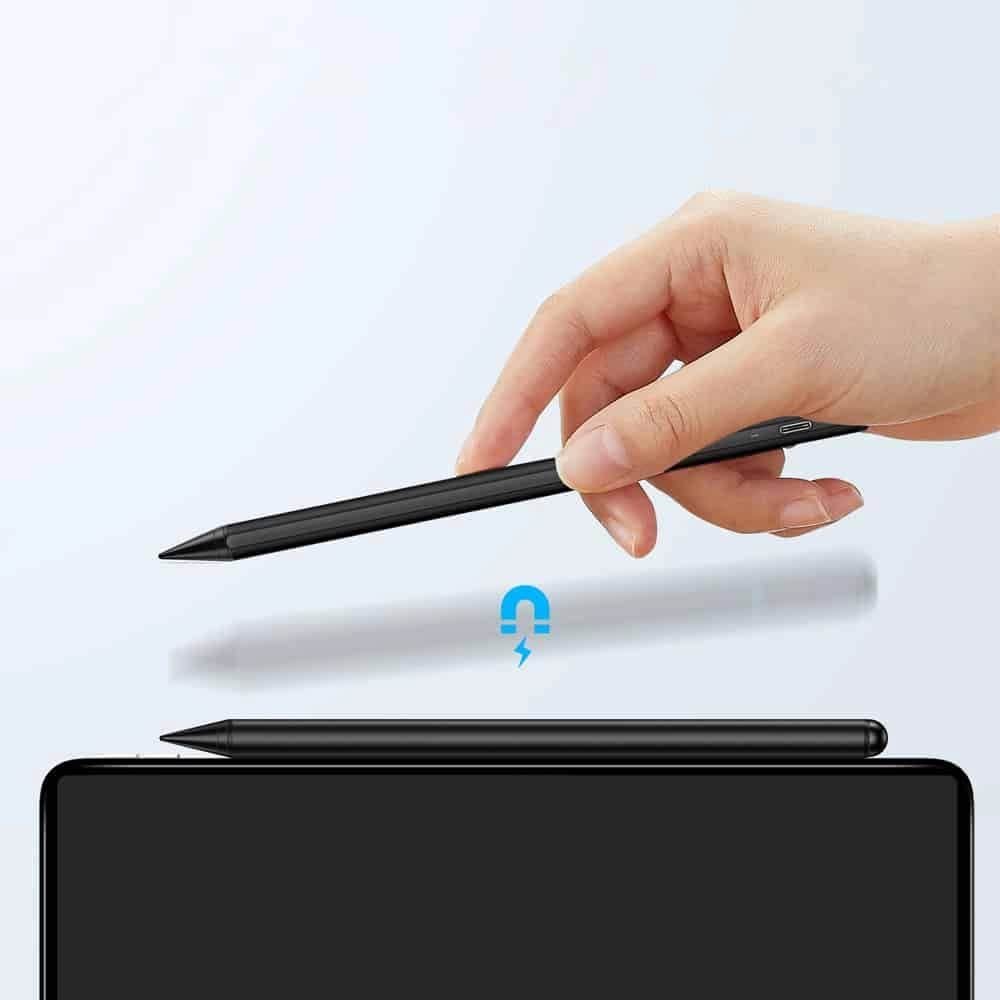 Stylus magnetisk & digital touch-pen til iPad, Sort