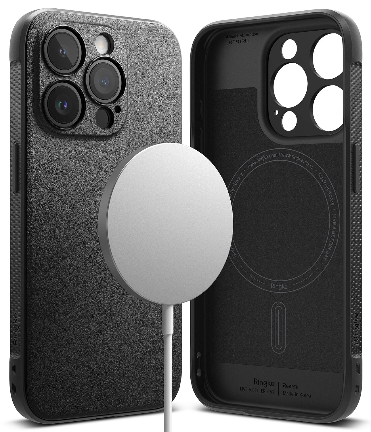 iPhone 15 Pro Onyx MagSafe cover, Black
