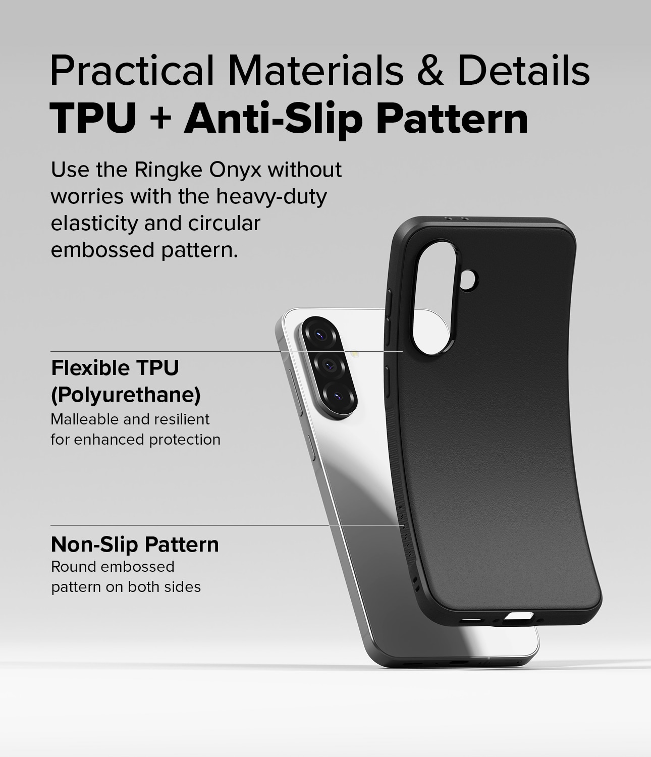 Samsung Galaxy A36 Onyx Cover, Black
