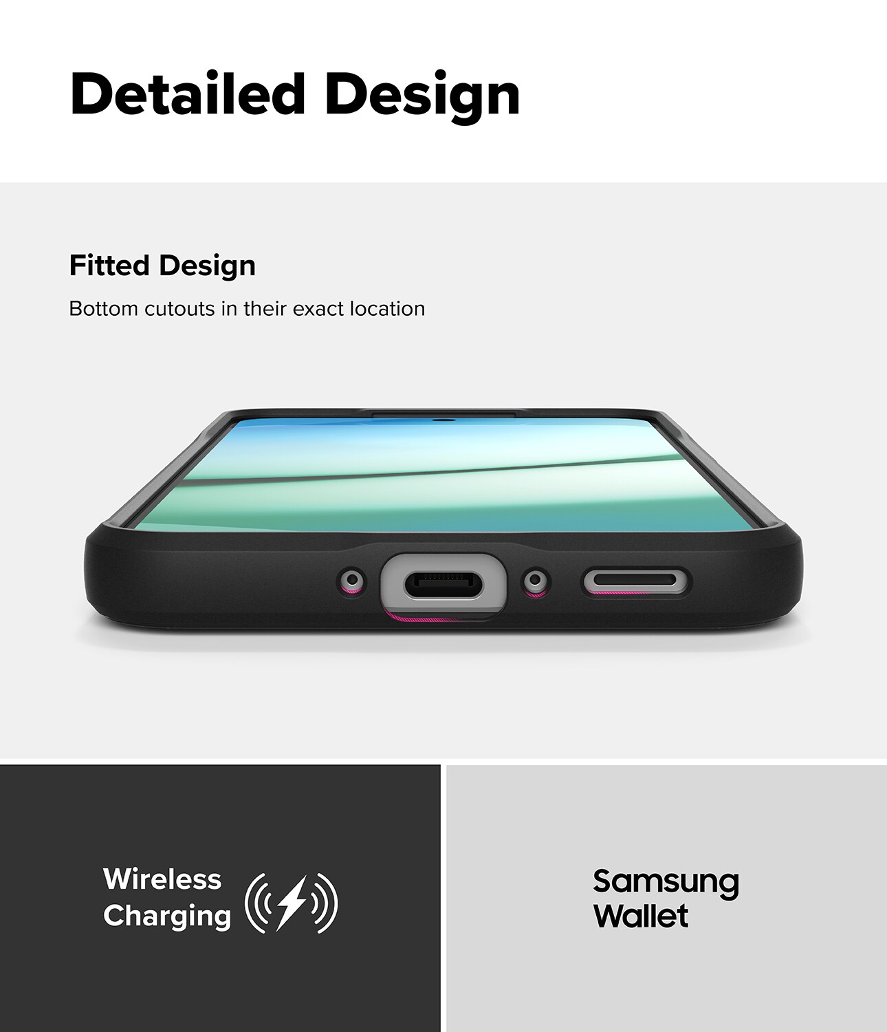 Samsung Galaxy A36 Onyx Cover, Black