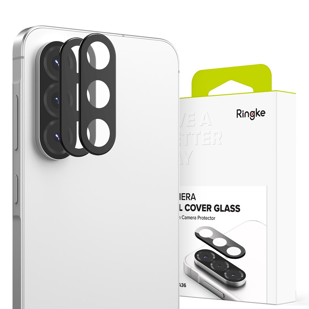 Samsung Galaxy A36 Kamerabeskyttelse i glas (2-pak)