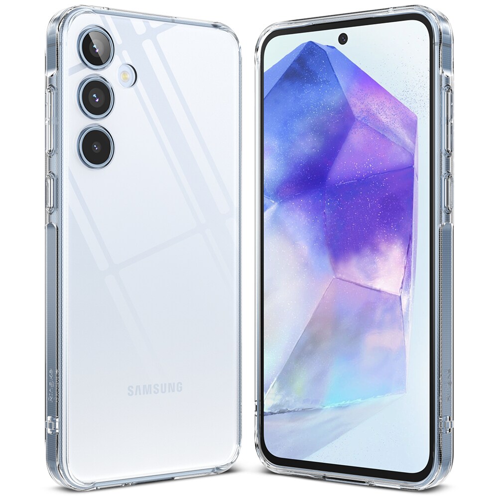 Samsung Galaxy A55 Fusion cover, Gennemsigtig